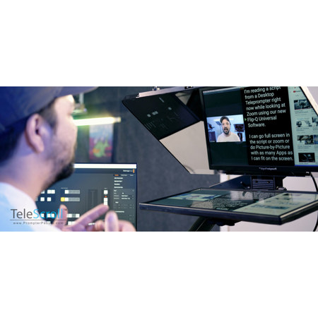 Prompter People TeleScroll Teleprompter Software License for Mac & PC, 5-Users