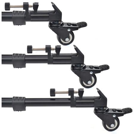 Prompter People TRI-DOL2 Collapsible Tripod Dolly for MD and HD Tripods