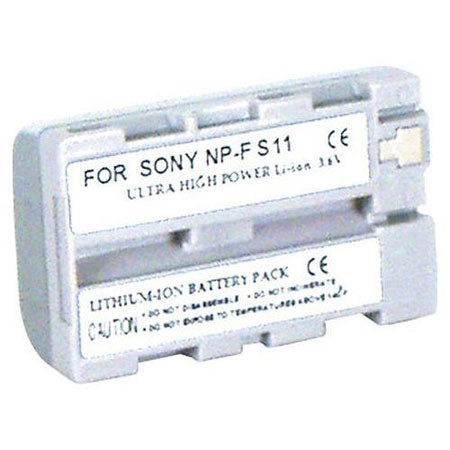 Power2000 NP-FS11 Replacement 3.6v, 1300mAh Lithium Ion Battery for Sony