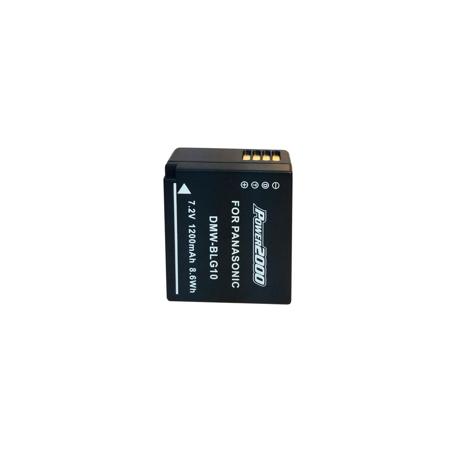 Power2000 DMW-BLG10 7.2V 1200mAh Li-Ion Battery for Panasonic LUMIX Cameras