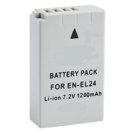 Power2000 EN-EL24 7.2V 1200mAh Rechargeable Li-Ion Battery for Nikon Cameras