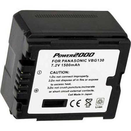 Power2000 ACD756 Replacement Li-Ion Camcorder Battery