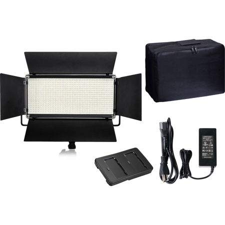VidPro LED-900 Professional Varicolor Studio Lighting Kit with Carry Case