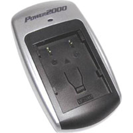 Power2000 Mini Universal 110/220V AC/DC Charger for Canon NB-4L Lithium-Ion Battery