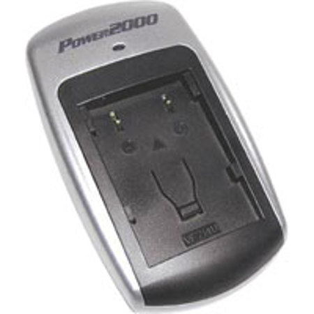 Power2000 Mini Universal 110/220V AC/DC Charger for Nikon EN-EL1, & Konica Minolta NP-800 Battery Lithium Ion Battery