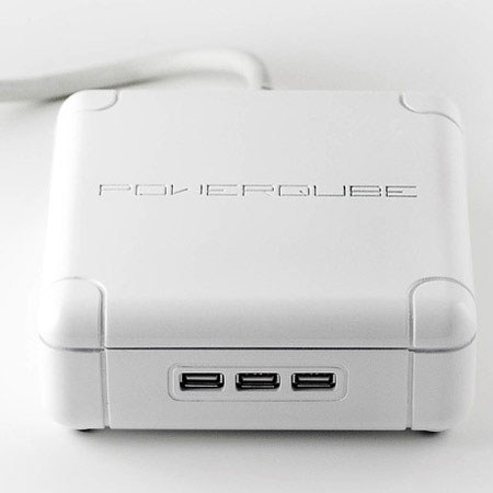The PowerQube Electrical Power and Charging System, White