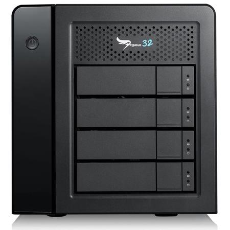 Promise Technology Pegasus32 R4 40TB (4x10TB ) 4-Bay Thunderbolt 3/USB 3.2 Array