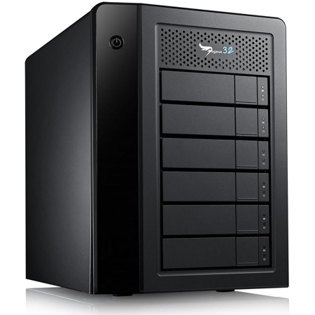 Promise Technology Pegasus32 R6 24TB (6x4TB) 6-Bay Thunderbolt 3