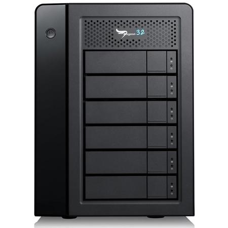 Promise Technology Pegasus32 R6 60TB (6x10TB) 6-Bay Thunderbolt 3 / USB 3.2 Gen 2 RAID Array