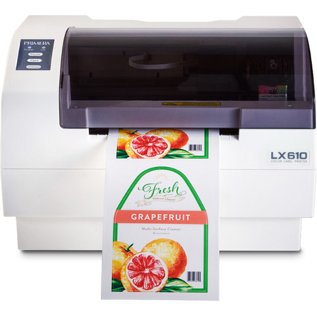 Primera Technology LX610 Color Label Thermal Inkjet Printer with Plotter/Cutter
