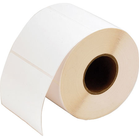 Primera Technology TuffCoat 4x6" High Gloss Label, 425 Labels Per Roll, White