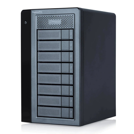 Promise Technology PegasusPro R8 8-Bay Thunderbolt 3 RAID Array SSD 30.72TB