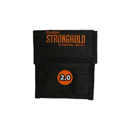 Paraben Small StrongHold 5"x6" Bag, Black Canvas