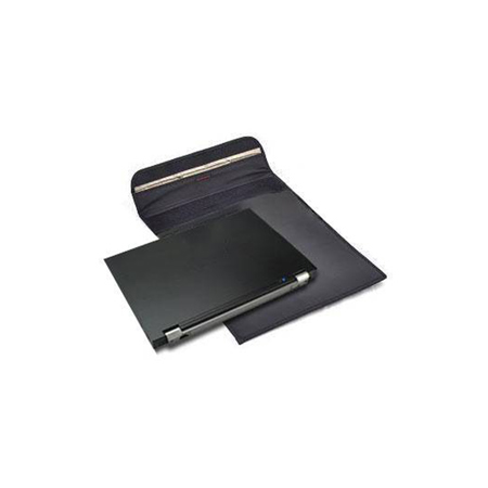 Paraben Tablet StrongHold 10"x12.5" Bag, Black Canvas with Clear Window