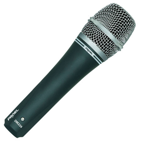 Proel DM226 Hand-Held Dynamic Microphone, Black