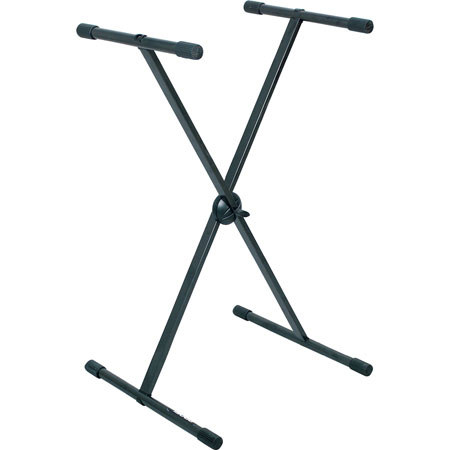 Proel EL80D Professional Single Tier Keyboard Stand, Anthracite Grey