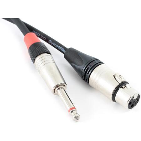 Pro Co Sound Excellines 20' 1/4" Phone (M) to XLR (F) Transformer Cable
