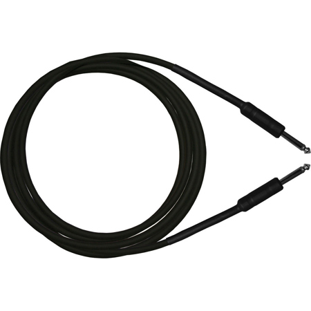 Pro Co Sound RapcoHorizon G1S-15 15' Guitar Instrument Cable, Black
