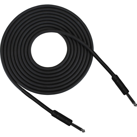 Pro Co Sound RapcoHorizon G1S-20 20' Guitar Instrument Cable, Black