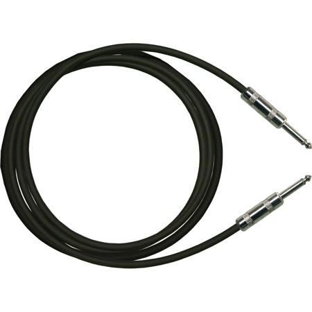Pro Co Sound RapcoHorizon G3-10 10' Concert Cable, 2x 1/4" Connectors, Black