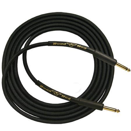 Pro Co Sound HOGCLOTH-1 1' Roadhog Cloth Cable, 2x 1/4"Gold Connectors