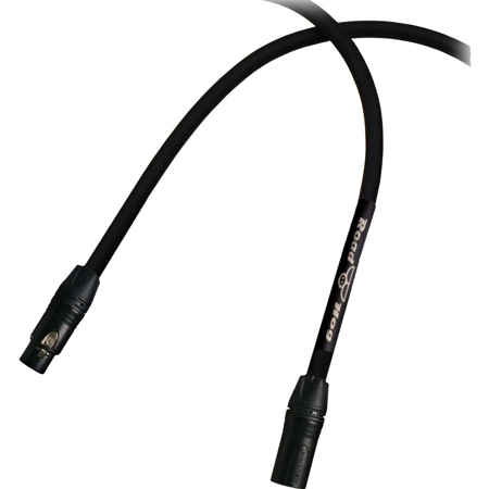 Pro Co Sound HOGM-15.K 15' Roadhog Touring Mic Cable, Neutrik XLRF-XLRM Connectors, Black