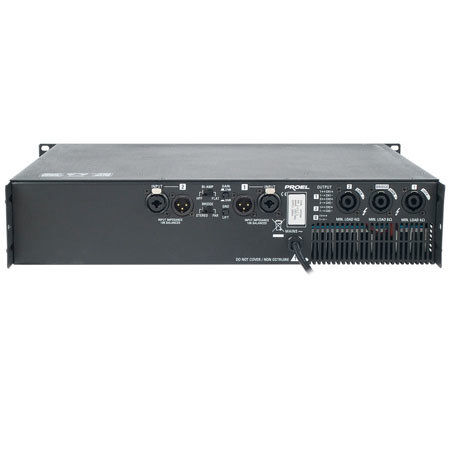 Proel HPD1500 2 x 750 Watts Power Amplifier