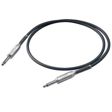 Proel Bulk Series 10 Feet Instrument Cable, Black