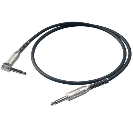 Proel Bulk Series 19.5 Feet Instrument Cable, Black