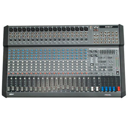 Proel M1500USB 1500W 20 Channel Powered Mixer