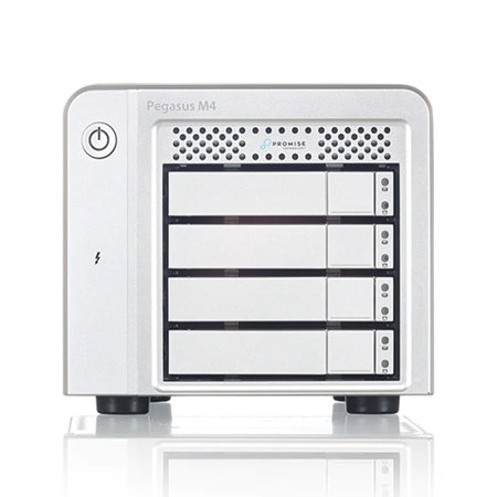 Promise Technology Pegasus M4 4-Bay Thunderbolt 3/4 RAID Array 16TB SSD