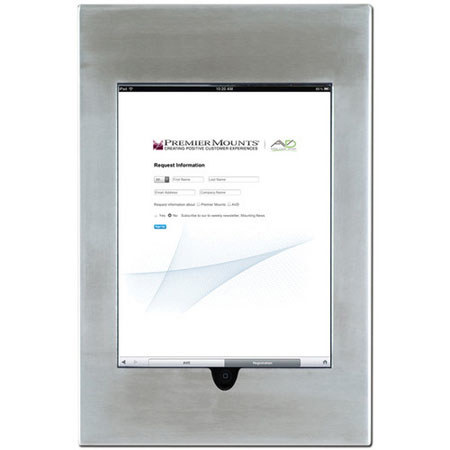 Premier Mounts IPM-710SS iPad Mounting Frame, Stainless Steel