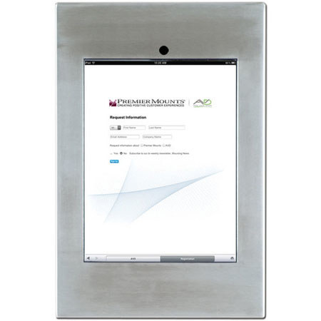 Premier Mounts IPM-720SS iPad Mounting Frame, Stainless Steel