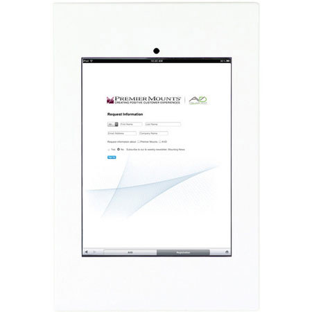 Premier Mounts IPM-720W Secure iPad Mounting Frame