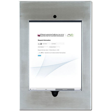 Premier Mounts IPM-730SS iPad Mounting Frame, Stainless Steel