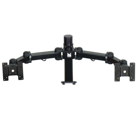 Premier Mounts MM-AE152 Dual Display Arm on 15" Tu