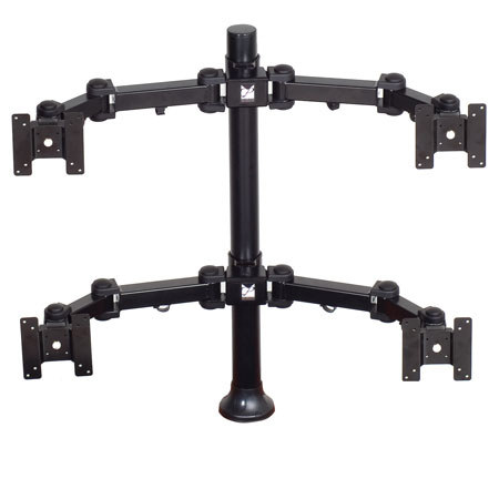 Premier Mounts MM-AH284 2 Dual Display Arms on 28"