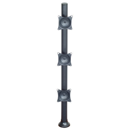 Premier Mounts MM-VH423 3 VPM Mounts on 42" Pole w