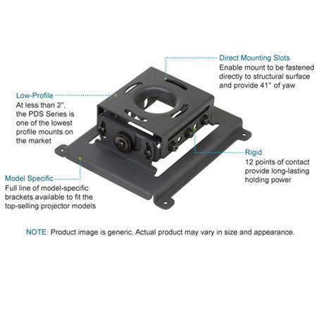 Premier Mounts PDS-064 Projector-Specific Low-Profile Projector Mount
