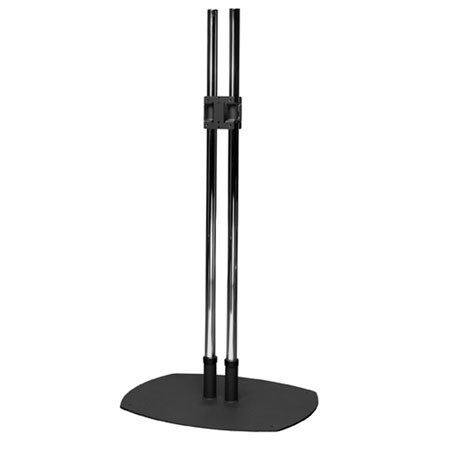 Premier Mounts PSD-CS60 Dual Floor Stand, 60" Chro