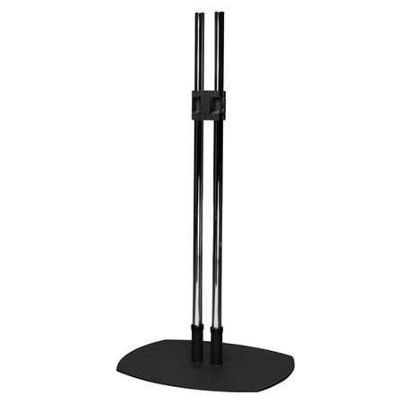 Premier Mounts PSD-CS72 Dual Floor Stand, 72" Chro
