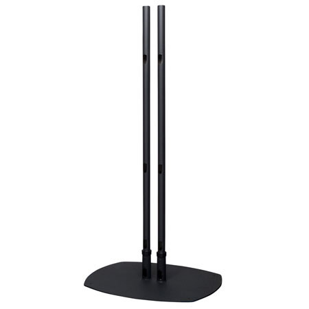 Premier Mounts PSD-CS72B Dual Floor Stand with 72"