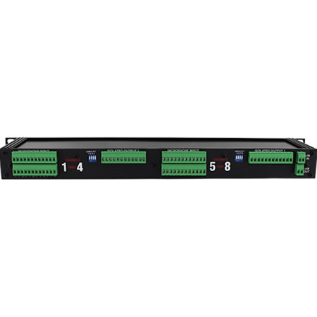 Pro Co Sound MS82P 8 Channel 2 Way Rack Mount Mic Splitter
