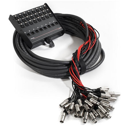 Proel EBN2408 100' (30.48m) Cable, 24 XLR Inputs, 8 Outputs