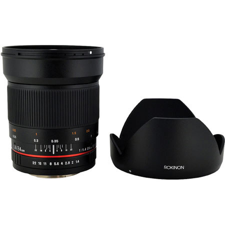 Rokinon 24mm f/1.4 ED AS UMC Wide-Angle Lens for C