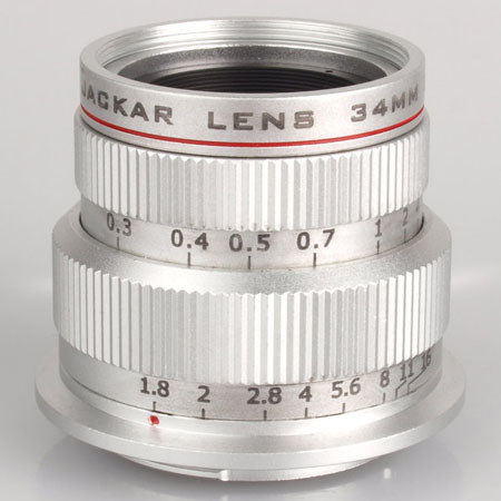 Jackar Snapshooter 34mm f1.8 Prime Lens for Fuji X Mount
