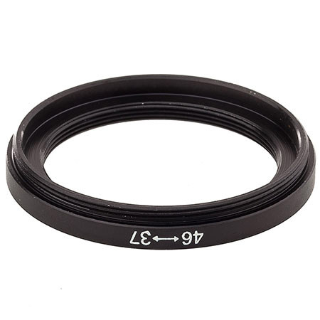 Adorama Step-Down Adapter Ring 46mm Lens to 37mm Filter Size