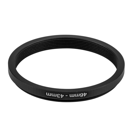 Adorama ProOPTIC Step-Down Adaptr Ring 46mm Lens to 43mm Filter