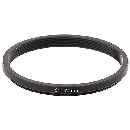 Adorama ProOPTIC Step-Down Adaptr Ring 55mm Lens to 52mm Filter