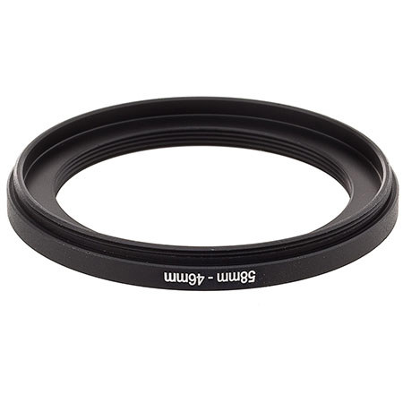 Adorama ProOPTIC Step-Down Adaptr Ring 58mm Lens to 46mm Filter